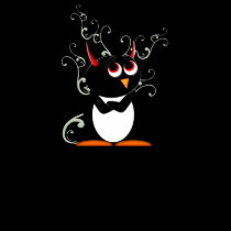 Little Penguin Destroyed T-shirt by audrart Little Penguin Destroyed T-shirt