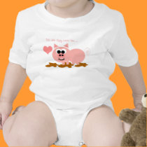 Little Pig Onesie t-shirts by Derora Little Pig Onesie t-shirts