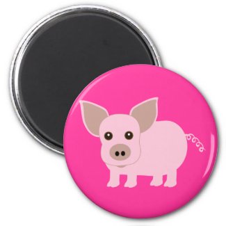Little Piggie magnet