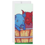 Little Piggies by Piliero Customized Rack Card