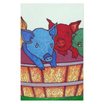 Little Piggies by Piliero stationery