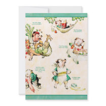 Little Piggies Invitation