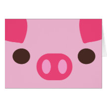Little Piggy Card
