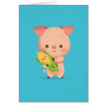 Little Piggy Notecard