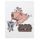 little piggy went to market cartoon flyers