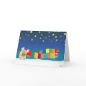 Little Pig's Christmas greeting card by Lioness_Graphics Little Pig's Christmas greeting card