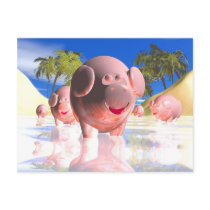 Little pigs postcards