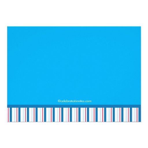 Little Pilot Airplane Birthday Party Invitation