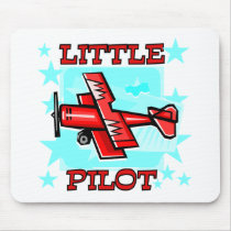 Little Pilot Tshirts and Gifts Mouse Pads