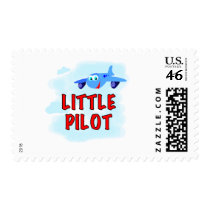 Little Pilot Tshirts and Gifts Postage Stamps