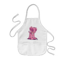 Little pink puppy Cooking Apron