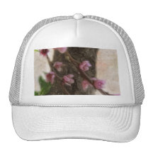 Little Pink Tree Flowers Hats