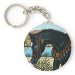 Little Prince Arabian horse foal keychain