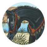 Little Prince Arabian horse foal sticker