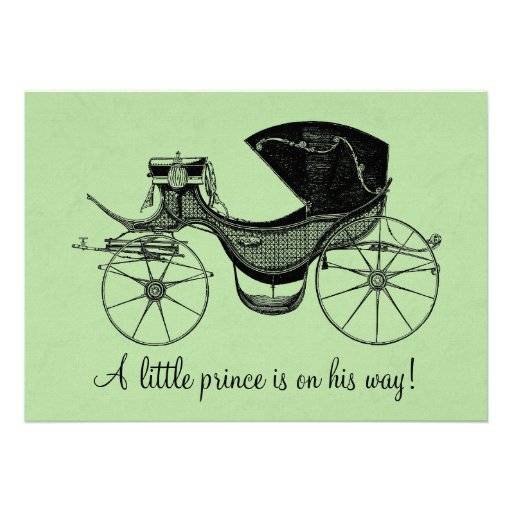 Little Prince Baby Shower Invite