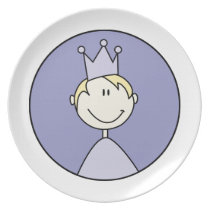 little prince blue plate plates