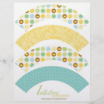 Little Prince Cupcake Wrappers Full Color Flyer