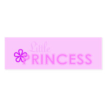 Little Princess Bookmark business cards by turtlepig Little Princess Bookmark business cards