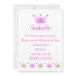 Princess Invitations 