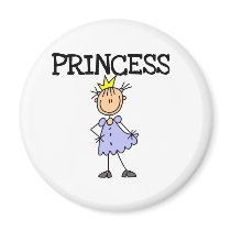Little Princess magnets by stick_figures Little Princess magnets