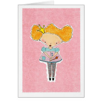 Little Princess series-redhead cards