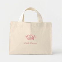 Little Princess Tote Canvas Bag
