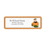 LITTLE PUMPKIN BABY ADDRESS LABELS (Sheet of 30)