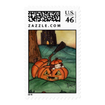 Little Pumpkin Girl (stamps)