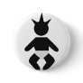 little punk baby button