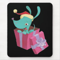 Little Puppy Present mousepads