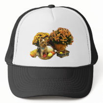 Little Pup's Thanksgiving Trucker Hat