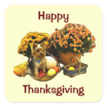 Little Pup's Thanksgiving Stickers