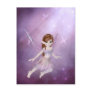 Little Purple Fairy - Fantasy Postcard