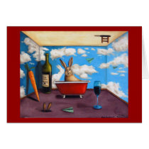 Little Rabbit Spirits Greeting Card
