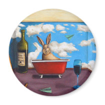 Little Rabbit Spirits Refrigerator Magnets