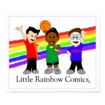 Little Rainbow Comics Print posters