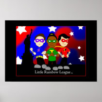 Little Rainbow Comics: Super 3 Poster