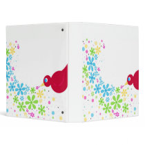 LITTLE RED BIRD binders