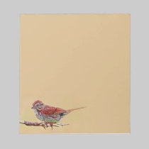 Little Red Bird Notepad notepads