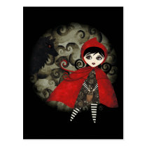 Little Red Capuccine Postcard postcards