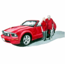 Little Red Convertible 2 Sculpture photo sculptures by mozache Little Red Convertible 2 Sculpture photo sculptures