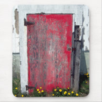 Little Red Door Mousepad by CreatureCreations Little Red Door Mousepad