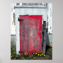 Little Red Door Poster