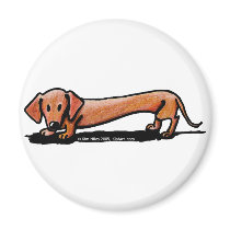 Little Red Doxie Magnet