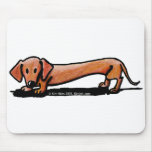 Little Red Doxie Mousepad