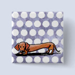 Little Red Doxie Pin