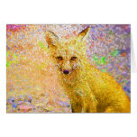 Little Red Fox Art Card cards