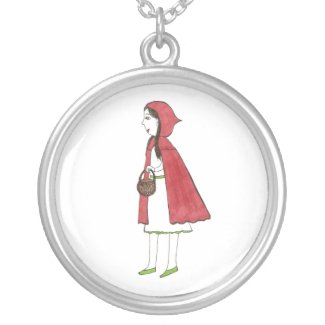 Little Red Ridding Hood necklace