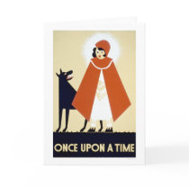 Little Red Riding Hood 1937 WPA Card