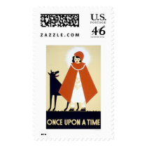 Little Red Riding Hood 1937 WPA Postage